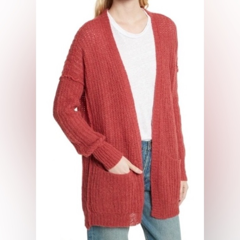 Free People cardigan mauve size L